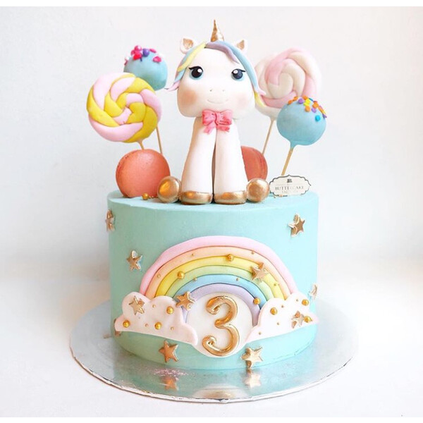 Unicorn Candyland Cake 